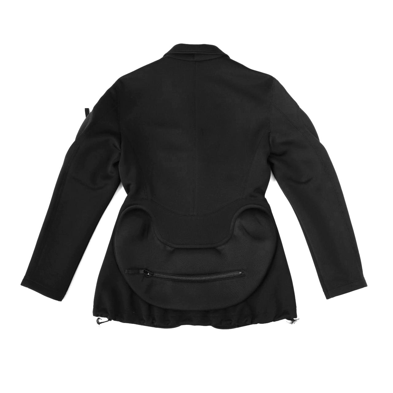 Issey Miyake FW 2000 Neoprene Utility Blazer with 3D Pockets Issey Miyake FW 2000 Neoprene Utility Blazer with 3D Pockets